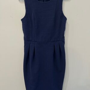 Banana Republic Purple Sleeveless Sheath Midi Dress